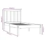 Bettgestell aus massivem Kiefernholz, 75 x 190 cm von , Betten und Lattenroste - Ref: Foro24-3105031, Preis: 83,51 €, Rabatt: %