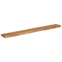 Rectangular wall shelf acacia wood live edge 160x20x3.8cm by , Shelves and shelves - Ref: Foro24-370280, Price: 66,90 €, Disc...