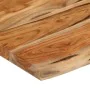 Rectangular wall shelf acacia wood live edge 60x40x3.8 cm by , Shelves and shelves - Ref: Foro24-370296, Price: 51,33 €, Disc...