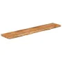 Rectangular board acacia wood live edge 180x40x3.8 cm by , Table tops - Ref: Foro24-370305, Price: 217,42 €, Discount: %