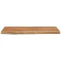 Rectangular wall shelf acacia wood live edge 60x30x2.5 cm by , Shelves and shelves - Ref: Foro24-370236, Price: 37,10 €, Disc...