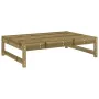 5-piece garden sofa set made of impregnated pine wood by , Garden sets - Ref: Foro24-3186605, Price: 424,79 €, Discount: %