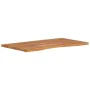 Rectangular acacia wood desk board 80x50x2.5 cm by , Desk accessories and products - Ref: Foro24-370162, Price: 52,49 €, Disc...