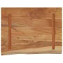 Rechteckiges Wandregal aus Akazienholz mit lebender Kante, 50 x 40 x 2,5 cm von , Regale und Regale - Ref: Foro24-370247, Pre...