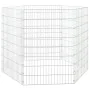 Animal enclosure, corral, 6 panels of galvanized iron, 54x80 cm. by , Cages and habitats for small animals - Ref: Foro24-1715...