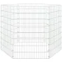 Animal enclosure, corral, 6 panels of galvanized iron, 54x80 cm. by , Cages and habitats for small animals - Ref: Foro24-1715...