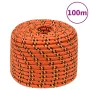 Orangefarbenes Polypropylen-Bootsseil 12 mm 100 m von , Seile und Metallschnüre - Ref: Foro24-152672, Preis: 57,18 €, Rabatt: %