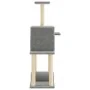 Cat scratching post with light gray sisal posts 122 cm by , Cat furniture - Ref: Foro24-172089, Price: 39,65 €, Discount: %