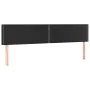 Headboards 2 units of black synthetic leather 100x5x78/88 cm by , Headboards and footboards - Ref: Foro24-345992, Price: 58,8...