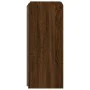 Wall-mounted TV cabinet with LED lights oak brown 40.5x35x80 cm by , TV Furniture - Ref: Foro24-837266, Price: 60,86 €, Disco...