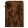 Wall-mounted TV unit made of smoked oak engineered wood, measuring 40.5x30x40cm. by , TV Furniture - Ref: Foro24-836904, Pric...