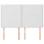 Headboards 4 units white synthetic leather 72x5x78/88 cm by , Headboards and footboards - Ref: Foro24-3116283, Price: 101,63 ...