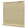 Natural color bamboo roller blind 140x220 cm by vidaXL, Blinds and blinds - Ref: Foro24-245819, Price: 33,70 €, Discount: %