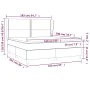 Boxspringbett mit hellgrauer Stoffmatratze 160x200 cm von , Betten und Lattenroste - Ref: Foro24-3128453, Preis: 573,84 €, Ra...