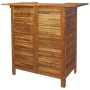 Mesa alta de bar de madera de acacia maciza 110x50x105 cm de , Mesas de jardín - Ref: Foro24-44007, Precio: 239,82 €, Descuen...