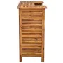 Mesa alta de bar de madera de acacia maciza 110x50x105 cm de , Mesas de jardín - Ref: Foro24-44007, Precio: 239,82 €, Descuen...