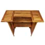 Mesa alta de bar de madera de acacia maciza 110x50x105 cm de , Mesas de jardín - Ref: Foro24-44007, Precio: 239,82 €, Descuen...