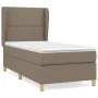 Boxspringbett mit taupegrauer Stoffmatratze 90x200 cm von , Betten und Lattenroste - Ref: Foro24-3128417, Preis: 377,37 €, Ra...