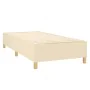 Box spring bed with cream fabric mattress 80x200 cm by , Beds and slatted bases - Ref: Foro24-3132190, Price: 345,87 €, Disco...