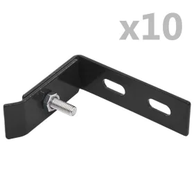 Corner connector for wall 10 sets anthracite gray by vidaXL, Accessories for gates and fences - Ref: Foro24-144501, Price: 29...