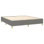 Boxspringbett mit dunkelgrauer Stoffmatratze 180x200 cm von , Betten und Lattenroste - Ref: Foro24-3142274, Preis: 616,34 €, ...