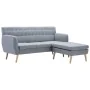 L-förmiges Sofa, gepolstert mit hellgrauem Stoff, 171,5 x 138 x 81,5 cm von , Sofas - Ref: Foro24-247024, Preis: 502,34 €, Ra...