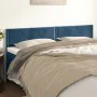 Headboards 2 units of dark blue velvet 80x5x78/88 cm by , Headboards and footboards - Ref: Foro24-345962, Price: 63,51 €, Dis...