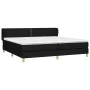 Boxspringbett mit schwarzer Stoffmatratze 200x200 cm von , Betten und Lattenroste - Ref: Foro24-3126751, Preis: 616,91 €, Rab...