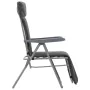 Folding garden chairs with cushion 2 units gray by vidaXL, Garden chairs - Ref: Foro24-44320, Price: 186,49 €, Discount: %