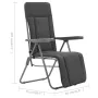 Folding garden chairs with cushion 2 units gray by vidaXL, Garden chairs - Ref: Foro24-44320, Price: 186,49 €, Discount: %