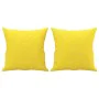 Sofa set with cushions 2 pieces light yellow fabric by , Sofas - Ref: Foro24-3202139, Price: 503,89 €, Discount: %