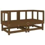 Gartenmöbel-Set 11-teilig aus massivem honigbraunem Kiefernholz von , Gartensets - Ref: Foro24-3186413, Preis: 645,04 €, Raba...