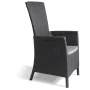 Keter Vermont Reclining Garden Chair Graphite 238452 by , Garden chairs - Ref: Foro24-408948, Price: 127,62 €, Discount: %