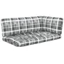 Eckgartensofa aus weiß imprägnierten Kiefernholzpaletten von , Modulare Sofas für den Außenbereich - Ref: Foro24-3066578, Pre...