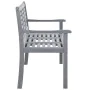 3-seater garden bench in gray eucalyptus wood and 150 cm cushion by , garden benches - Ref: Foro24-3061072, Price: 203,40 €, ...