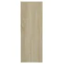 White and oak plywood shelf 67x24x161 cm by , Bookcases and shelves - Ref: Foro24-801882, Price: 121,07 €, Discount: %