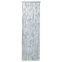 White and gray chenille mosquito net curtain 56x200 cm by , Mosquito nets for windows - Ref: Foro24-315132, Price: 35,56 €, D...