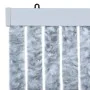 White and gray chenille mosquito net curtain 56x200 cm by , Mosquito nets for windows - Ref: Foro24-315132, Price: 35,56 €, D...