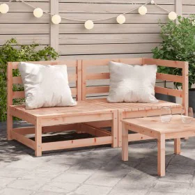 2-seater garden sofa in solid Douglas fir wood by , Modular outdoor sofas - Ref: Foro24-837947, Price: 95,26 €, Discount: %