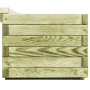 Garden bench with impregnated pine wood planters by vidaXL, Pots and planters - Ref: Foro24-44948, Price: 181,31 €, Discount: %