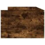 Smoked oak bed frame with drawers 90x200 cm by , Beds and slatted bases - Ref: Foro24-3207347, Price: 177,29 €, Discount: %