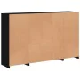 Sideboards mit LED-Beleuchtung, 3 Stück, schwarzes Holzwerkstoff von , Sideboards - Ref: Foro24-3209136, Preis: 249,57 €, Rab...