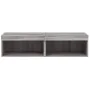 TV cabinets with LED lights 2 pcs Sonoma gray 60x30x30 cm by , TV Furniture - Ref: Foro24-837138, Price: 62,41 €, Discount: %