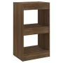 Brown oak shelving/space divider 40x30x72 cm by , Bookcases and shelves - Ref: Foro24-813586, Price: 42,57 €, Discount: %