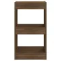 Brown oak shelving/space divider 40x30x72 cm by , Bookcases and shelves - Ref: Foro24-813586, Price: 42,57 €, Discount: %