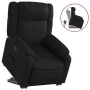 Black artificial leather liftable recliner chair by , Armchairs - Ref: Foro24-3205150, Price: 286,43 €, Discount: %