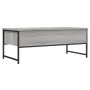 Sonoma gray engineered wood coffee table 101x49x39.5 cm by , Coffee table - Ref: Foro24-837740, Price: 78,50 €, Discount: %