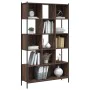 Oak brown engineered wood shelf 102x28x172 cm by , Bookcases and shelves - Ref: Foro24-3213661, Price: 141,76 €, Discount: %