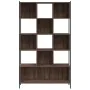 Oak brown engineered wood shelf 102x28x172 cm by , Bookcases and shelves - Ref: Foro24-3213661, Price: 141,76 €, Discount: %