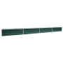 Green galvanized steel flowerbed 600x80x45 cm by , Pots and planters - Ref: Foro24-47073, Price: 127,79 €, Discount: %